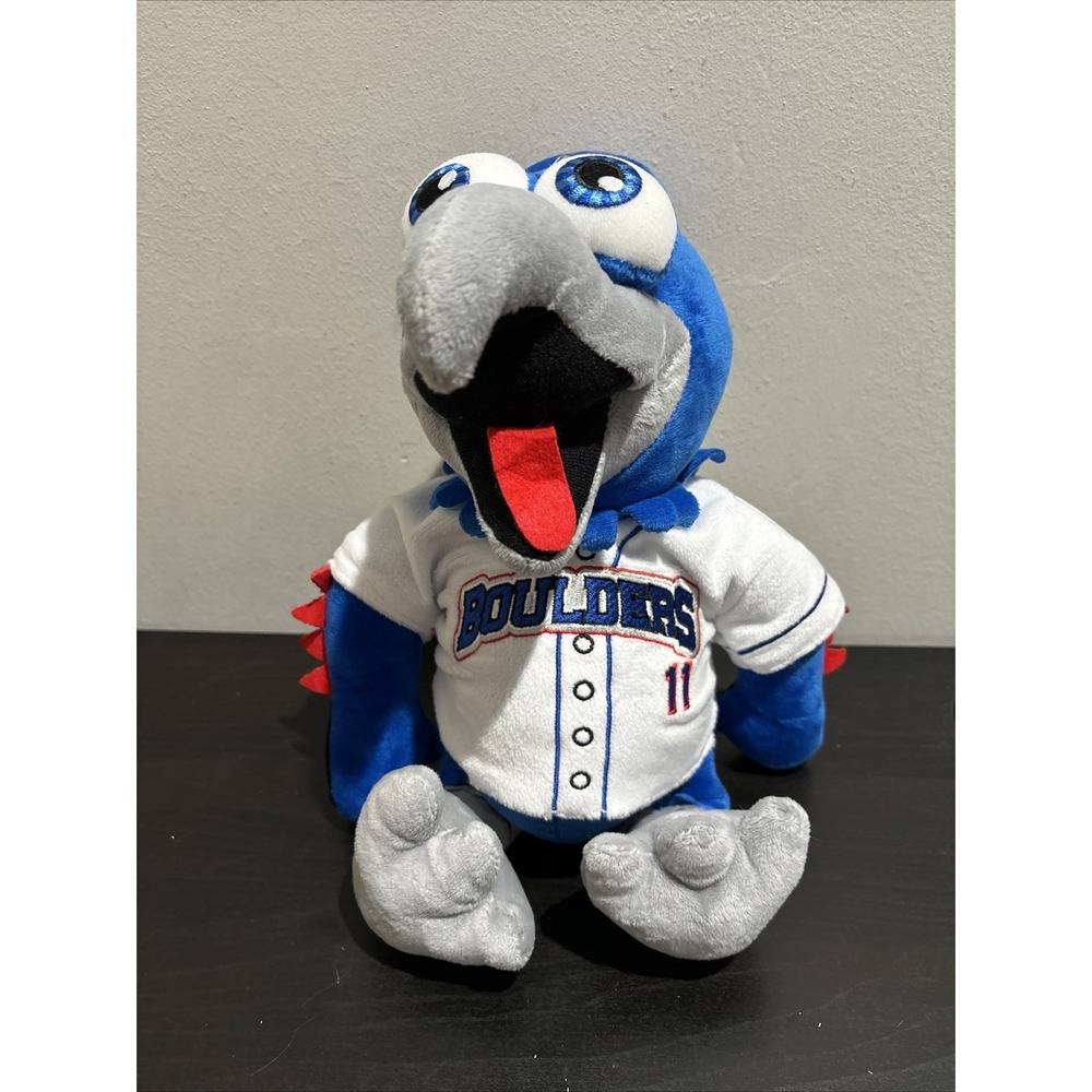 New York NY Rockland Boulders Frontier League Baseball BoulderBird Mascot Plush